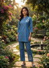 FF Soft Premium Denim Fabric Co Ord Set Collection